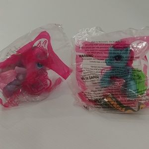NEW McDonald's My Little Pony 1 & 5 2009